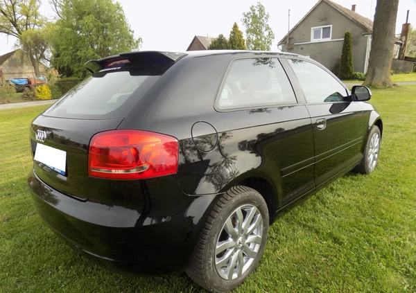 Audi A3 cena 20900 przebieg: 154000, rok produkcji 2009 z Szprotawa małe 497